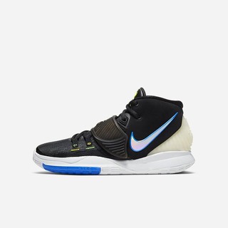 Adidasi Baschet Nike Kyrie 6 Fete Negrii Galbeni Albi | IKPF-82791